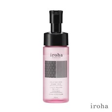 iroha INTIMATE WASH 私密沐浴乳 泡沫型, 1個, 粉瓶(大馬士革薔薇+洋葵)