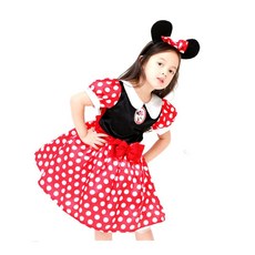 모두드림 미니마우스 2종세트 캐릭터 여아원피스 코스튬 파티옷
