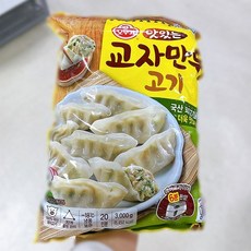 오뚜기 맛있는 교자만두, 1개, 3kg
