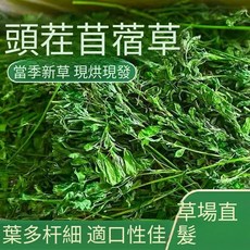 澳洲甜燕麥鮮草 提摩西 苜蓿 甜小麥草 高纖維配方 兔子 龍貓 天竺鼠適用, 1個, 苜蓿草-不過篩1公斤