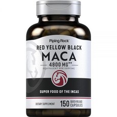 파이핑락 마카 뿌리 4800mg 캡슐 150정, 1개