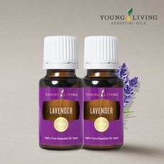 영리빙 라벤더 에센셜 오일, 2개, 15ml