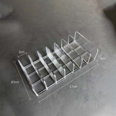 DVD/CD 주최자 아이섀도 팔레트 보관함 랙 메이크업 도구 구획 홀더 선글라스 보관 선반, M