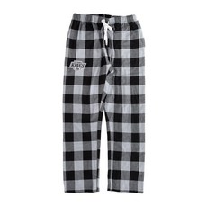 Calhoun NHL Surf & 스케이트 남성용 팀 로고 격자무늬 파자마 팬츠 - 100% 우븐 브러시드 소프트 원단 달라스 스타. L_154718