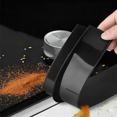 S100-실리콘 틈새커버 62cm 싱크대 가스레인지 틈막이 방수 밀착 오염방지 컷팅 가능-리빙노바, 2개