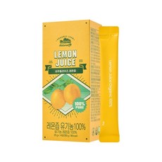 네추럴라이즈 레몬즙 유기농 100% 14포 No.437f 20ml 1개, 28g