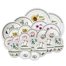 Portmerion 植物園餐具套裝 6 人 28p, 隨機出貨, 9種