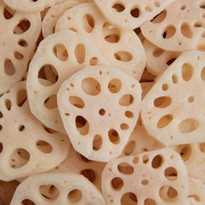 세척완료 국산 밀양 햇 슬라이스 연근 가정용 중품, 1개, 가정용 중품 1kg