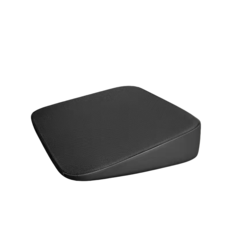 Z3JC 메모리폼 차량용방석 키높이 8cm 사계절 공용 매트, 1개, 블랙 타공레더 키높이 8cm