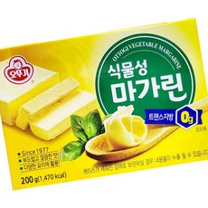 오뚜기 마가린 식물성 200g 16개 식물성버터