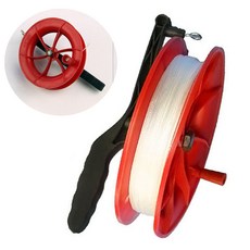 얼레 연 줄 날리기 릴 손잡이 실타래 회전 원형 50m, 상세페이지 참조, 상세페이지 참조