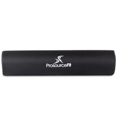 ProsourceFIT 핏 역도 바벨 패드 스쿼트 힙 스러스트 런지용 목 및 어깨용 두꺼운 보호 패딩, 플랩 클로저