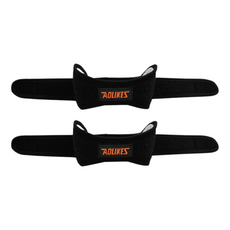 天天GO 運動專業髕骨帶 環狀加壓 關節保護 髕骨加壓帶 運動護具, 1個, 髕骨帶黑色【兩入】