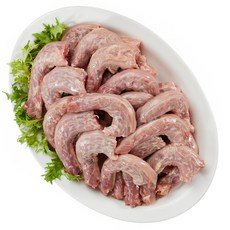 [맛난꼬꼬 닭목] 국내산 닭특수부위 닭목(냉동), 1kg, 1개