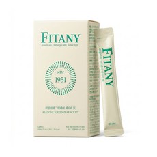 [FITANY] 피타니 리얼비네 그린페어 애사비 핏, 1박스, 300ml