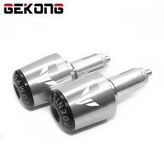 핸들바 엔드용 오토바이 엔드 캡, 1개, 21. Silver-A