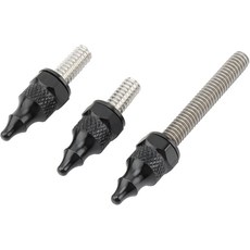 오토바이 윈드실드 볼트 윈드스크린 스크류 스파이크 페어링 2014-2022 스트리트 글라이드 일렉트라 투어 트라이 울트라 블랙, Black