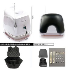 탑박스 오토바이 트렁크 배달통 전기 스쿠터 도구 상자 모토 상단 케이스, as picture6