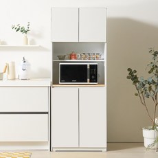 블랑누보 아르엘 김치 냉장고장 틈새 냉장고자리 수납장 주방 렌지대 홈카페 키큰장 600, (BAN0004) 화이트 600형