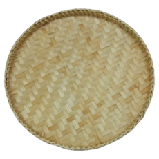 竹編小桌罩底, 1個