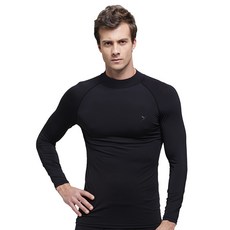 Gear X 男士夏季長袖高領涼感內搭上衣