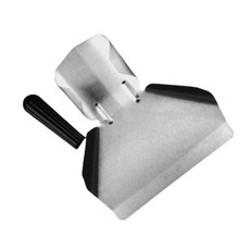 감자튀김 스쿱 튀김삽 포장 팝콘 업소용 튀김 스테인리스, Bla Single Handle