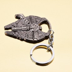 맥주 오프너 키 링 앤티크 스타쉽 소다 홀더, 1개