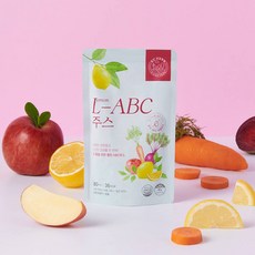 디티팜 레비씨 레몬즙 ABC주스 NFC저온착즙 사과 비트 당근 클렌즈 건강주스 1BOX(30포), 1개, 2.4L