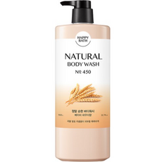 해피바스 정말 순한 바디워시, 900g, 4개