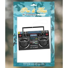 【YAV】美國進口 Pro N Hop 授權 BEATBOX 香氛片 香氛吊飾 嘻哈 饒舌, 1個