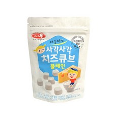 베베스트 처음먹는 사각사각 치즈큐브 플레인, 1개, 16g
