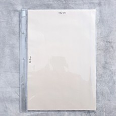 굿슈머 B5 포카바인더 포토카드 속지 10장, 1포켓
