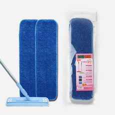 리필패드 국산제품 2개입 초극세사리필패드 초극세사물걸레, 1