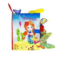 兒童早教立體布書 恐龍尾巴, 美人魚