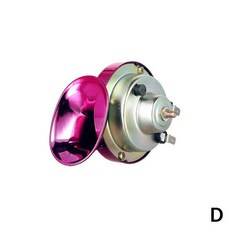 호환 1PC 300DB 슈퍼 라우드 트레인 혼 12V 전원 공급 장치용 자동차-보트 자동차용 스피커 사운드 신호 Q6V8, [01] 1pc, [01] Red