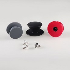 키밍 뚜껑 손잡이 교체용 실리콘 냄비꼭지 조리기구 부자재 주방, 레드, 1개