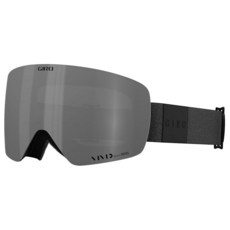 Giro Contour 스키 고글 - 남성 및 여성용 스노보드 고글 - 트레일 그린 익스페디션 스트랩 생생한 엠버/생생한 적외선 렌즈 포함 114055, 블랙 모노 - 비비드 오닉스