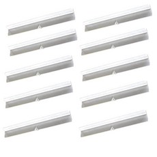 실용적인 용융 코어 보조 도구 홈 장식 제작 10개 캔들 심지 홀더, 10cm, 은빛