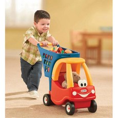 아기쇼핑카트 어린이장바구니 끄는장난감 승용장난감, 1개