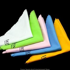 극세사 기타 천 5팩 9.8 x 9.8인치 기타 바이올린 피아노 클라리넷 등을 위한 악기 연마