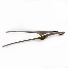나오미 핀셋집게 (받침형), 1개, 실버