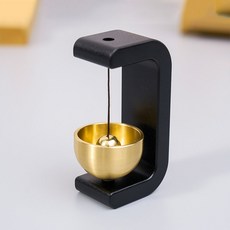 APOIO 출입문 자석 도어벨 문종 현관종 집들이 개업 선물, 블랙