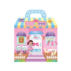 TOYTRON 달님이 입체가방 말랑말랑 스티커북 _ 편의점, 1개