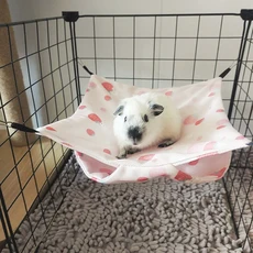 여름 냉각 햄스터 해먹 교수형 침대 작은 동물을위한 등나무 매트 친칠라 설탕 글라이더 다람쥐 흰 족제비, 02 분홍색, 02 S 18x18cm, 01 Quadrate