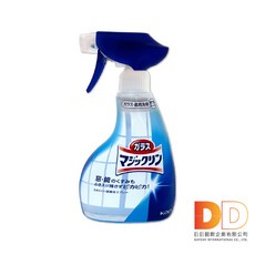 KAO 花王 玻璃鏡面去污光亮濃密泡沫噴霧清潔劑400ml/藍白瓶 玻璃去漬 多用途洗劑, 1瓶