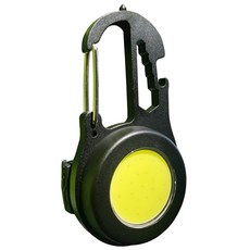 비상 휴대용 팬텀 포켓 충전식 미니 LED 랜턴 라이트, 블랙, 1개