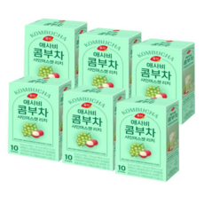 동서 애사비콤부차 샤인머스캣리치, 5g, 6개, 10개입