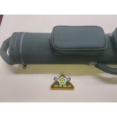 國華撞球 CJB24撞球桿專用6孔輕管球筒 (黑底藍線/紅線/紫線) 防水尼龍輕巧球桿收納, 黑底紫線, 1個