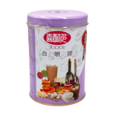 食品級 凝膠粉 粉末 無味 烘焙 甜點 點心皆可用, 1個, 喜配多 白明膠 1kg/罐