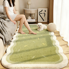 Tixpra 푹신한 긴러그 사계절 워셔블 사각 침실 케페트 거실 발매트